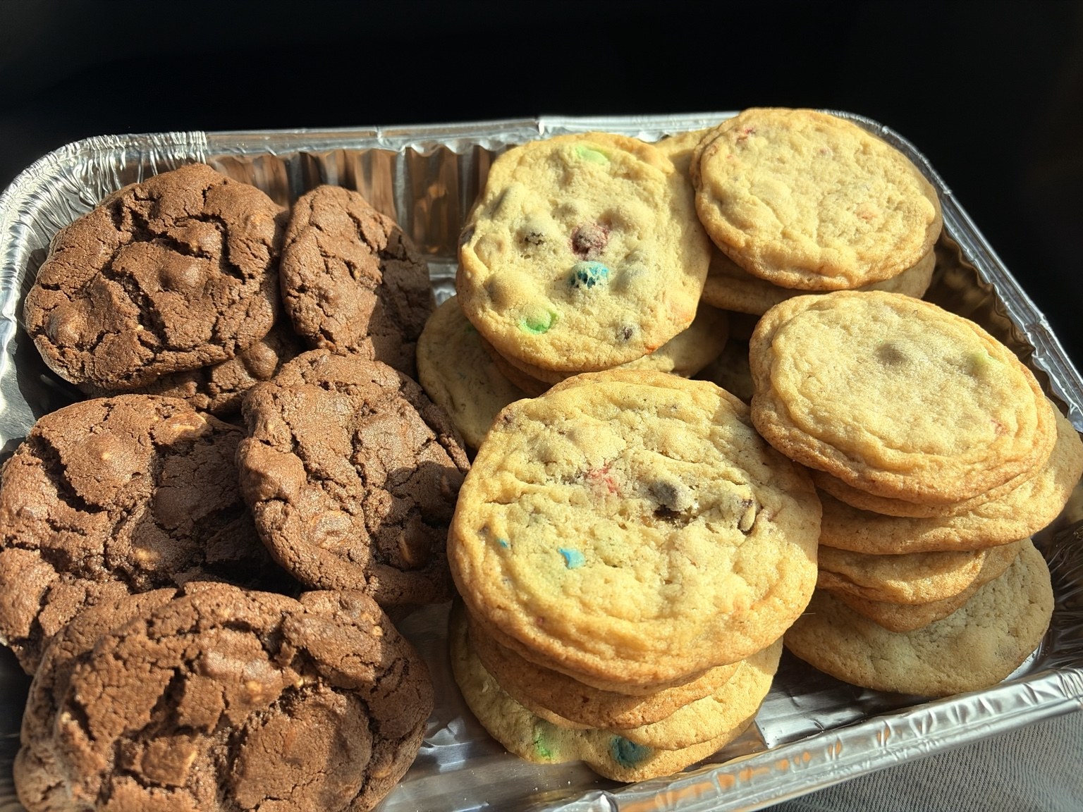 Mixed cookie tray